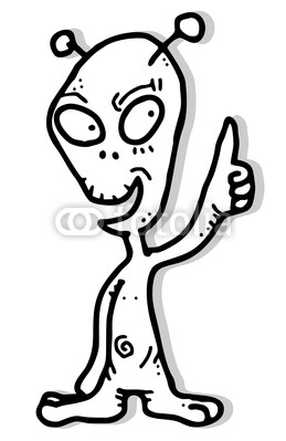 259x399 Funny Alien Drawings