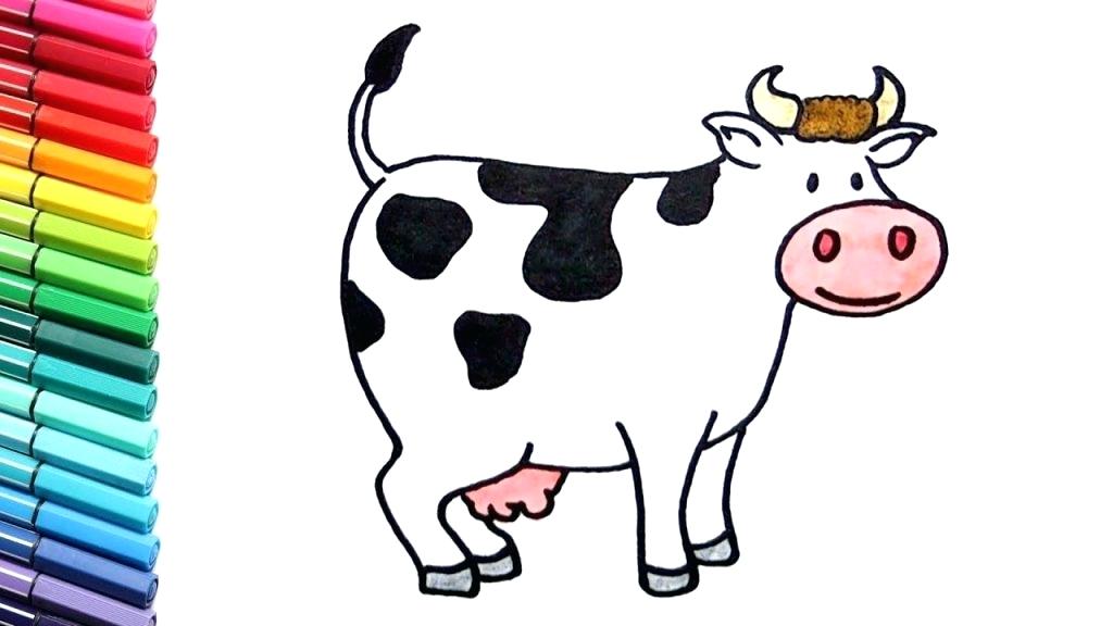 1024x576 Cute Cow Drawings Funny Cows Stock Cute Drawings Of Food