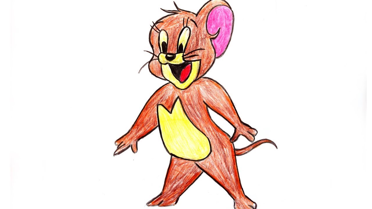 1280x720 How To Draw Funny Cartoon Tom Cat