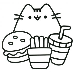 300x300 Cute Cat Drawings