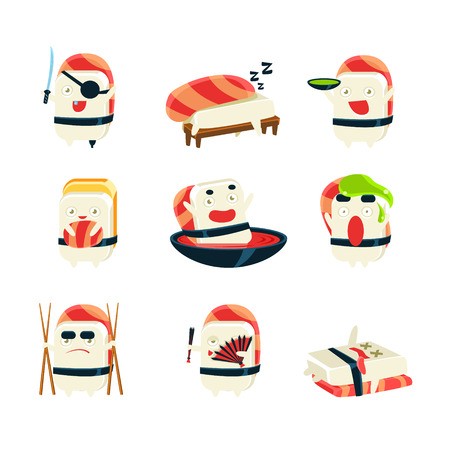 450x450 Maki Sushi Character Japan Themed Activities Set Of Silly