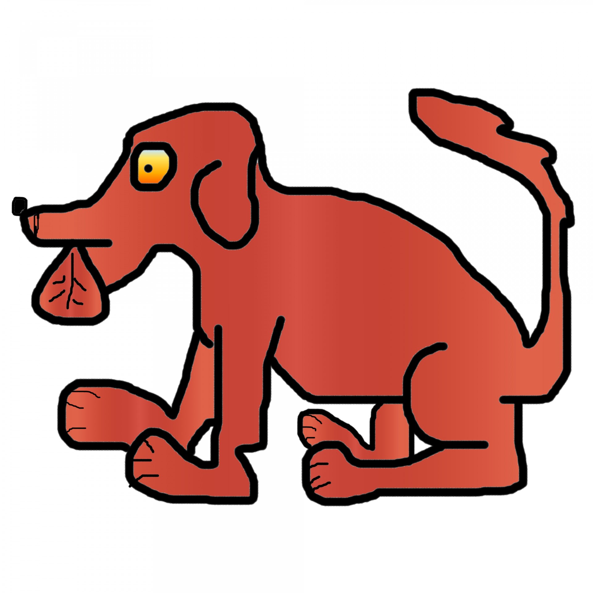 1920x1920 Cartoon, Puppy, Dog, Drawing, Funny