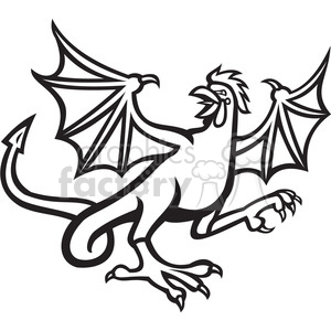 300x300 Dragon Clipart