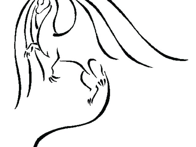 640x480 Dragon Simple Drawing Zupa