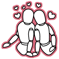 240x240 Funny Drawing Dolls Line Stickers Line Store