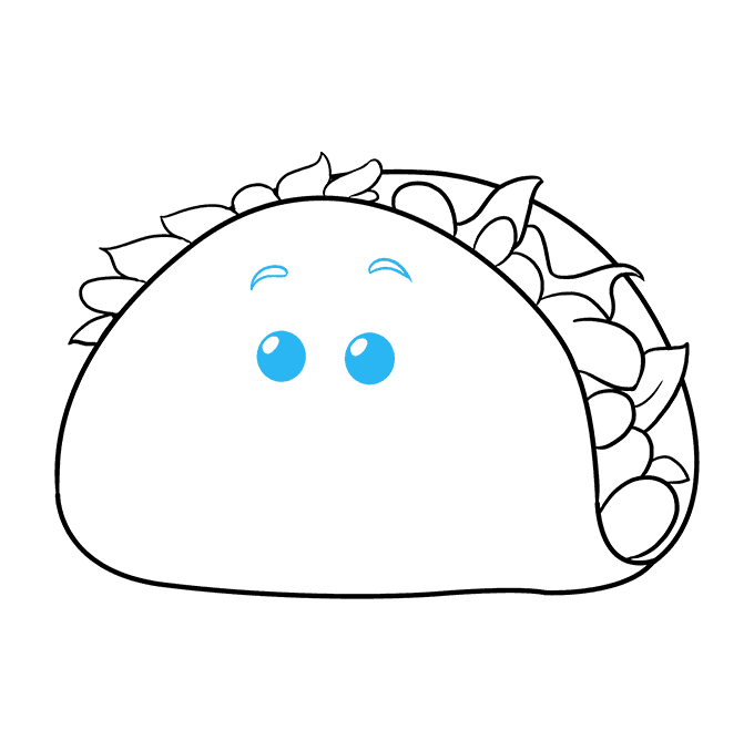 680x678 How To Draw A Funny Taco