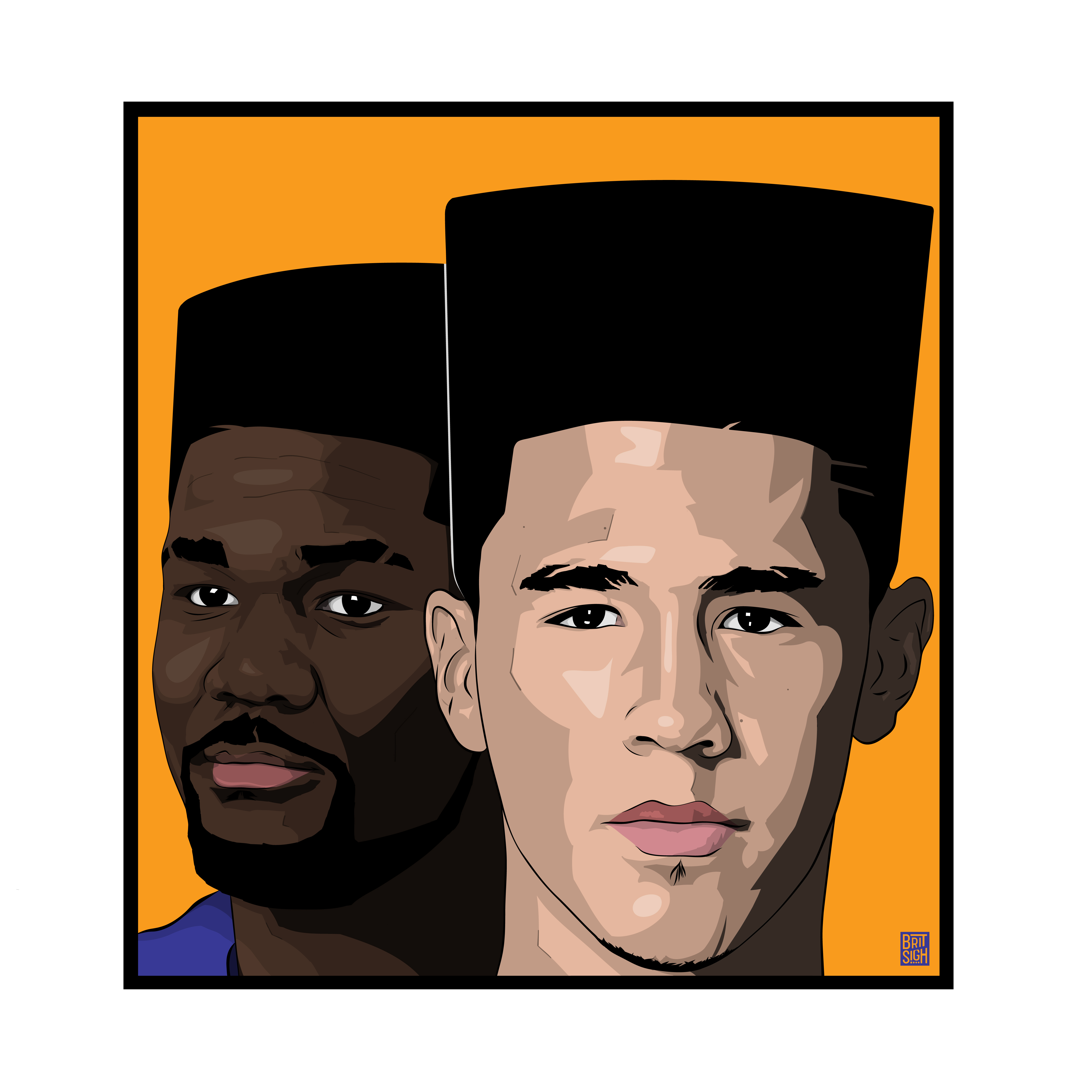 5400x5400 Phoenix Suns Kid N' Play Mashup