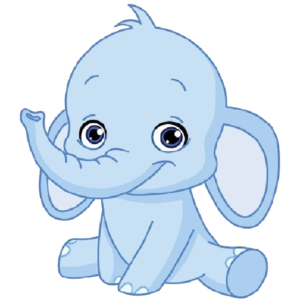 600x600 cute elephant funny baby elephant elephant images clip art print