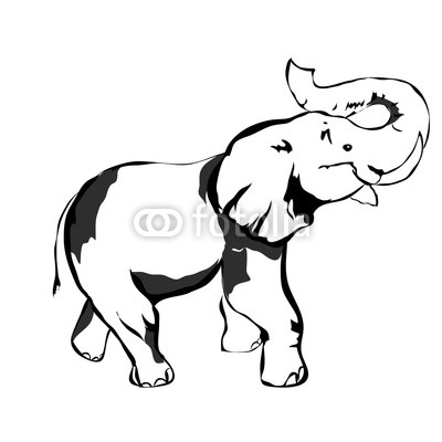 400x400 Big Funny Elephant Eating Poster Window Sill Posters Wallsheaven