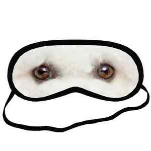 300x300 bichon frise eyes sleep mask s size funny gift idea for boy girl