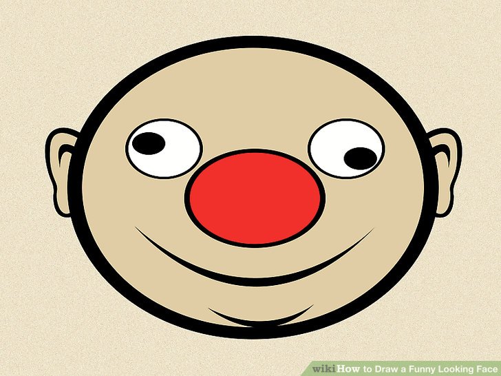 728x546 How To Draw A Funny Looking Face Steps