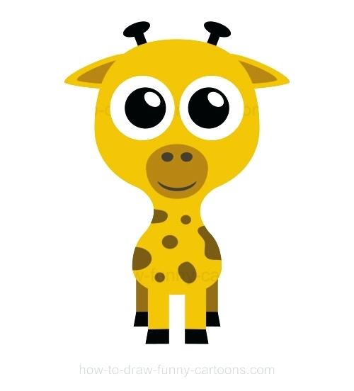 500x552 Giraffes Drawings Cute Giraffe Easy Ashishkrgoyal