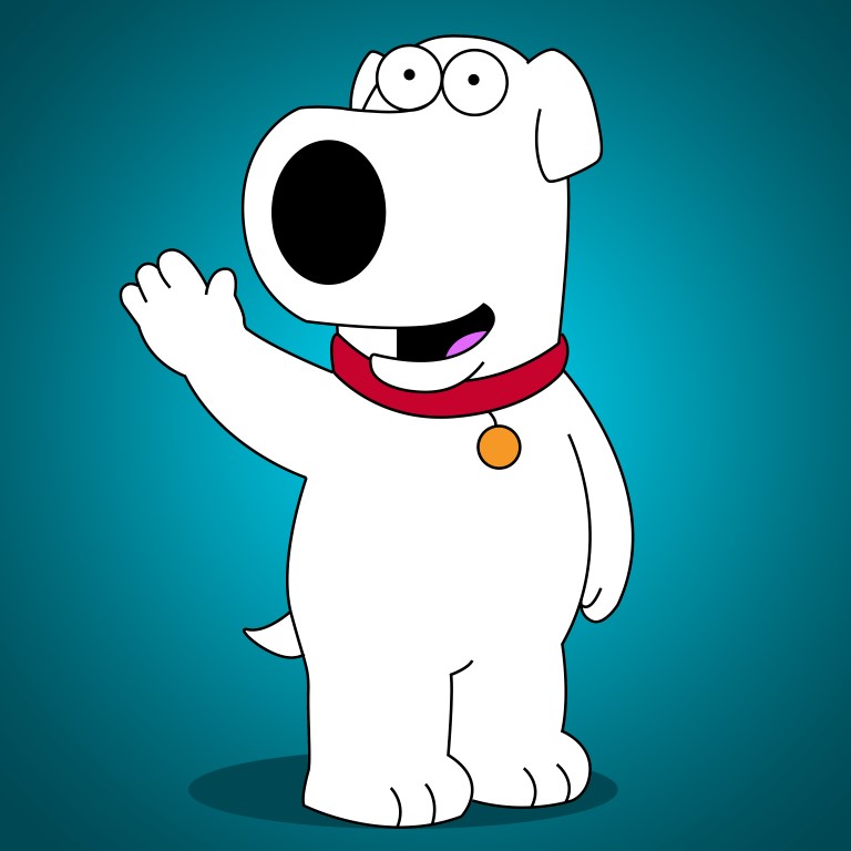 768x768 How To Draw Brian Griffin From Family Guy