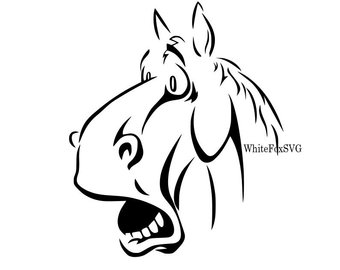 340x270 Horse Face Etsy