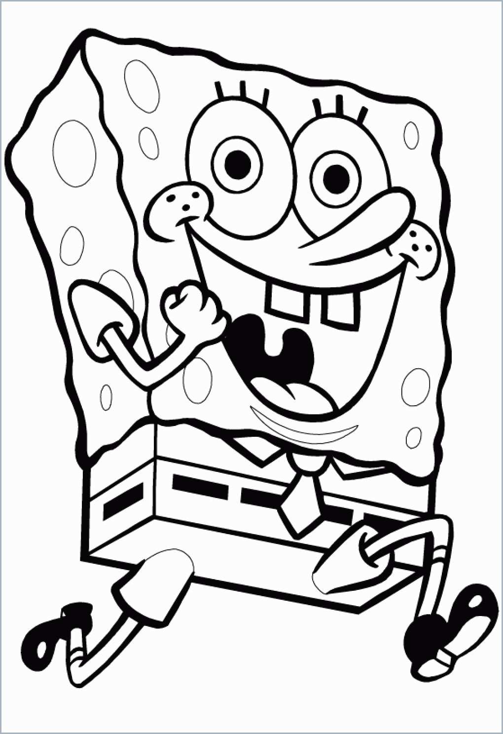 1020x1487 Funny Coloring Book Drawings Fabulous Free Printable Spongebob
