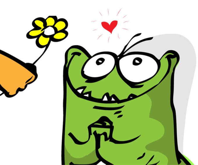 680x567 Draw A Valentine Personalized Monster Card