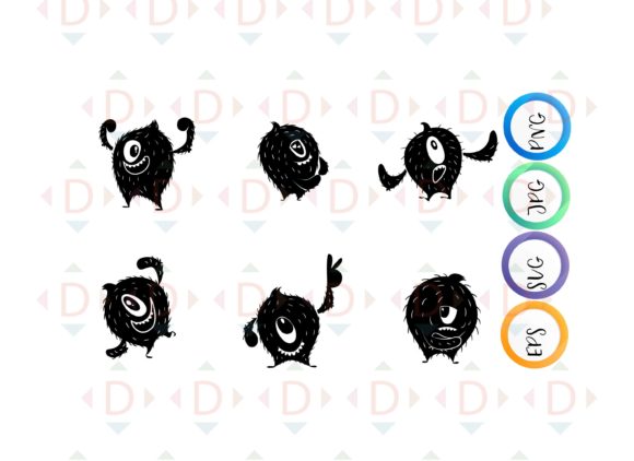 580x422 Funny Monster Graphic