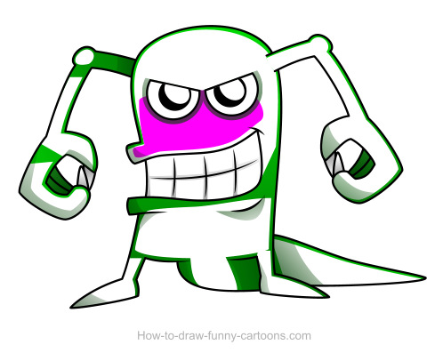 498x406 Monster Drawing