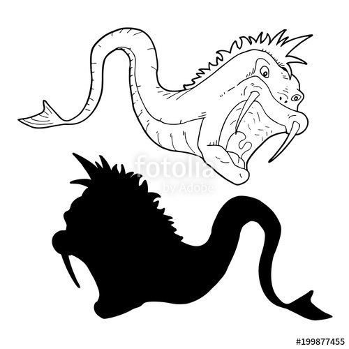 500x500 Funny Monster Draw Stock Image And Royalty Free Vector