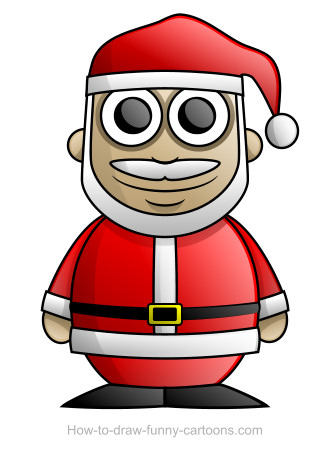 330x457 Santa Claus Drawing