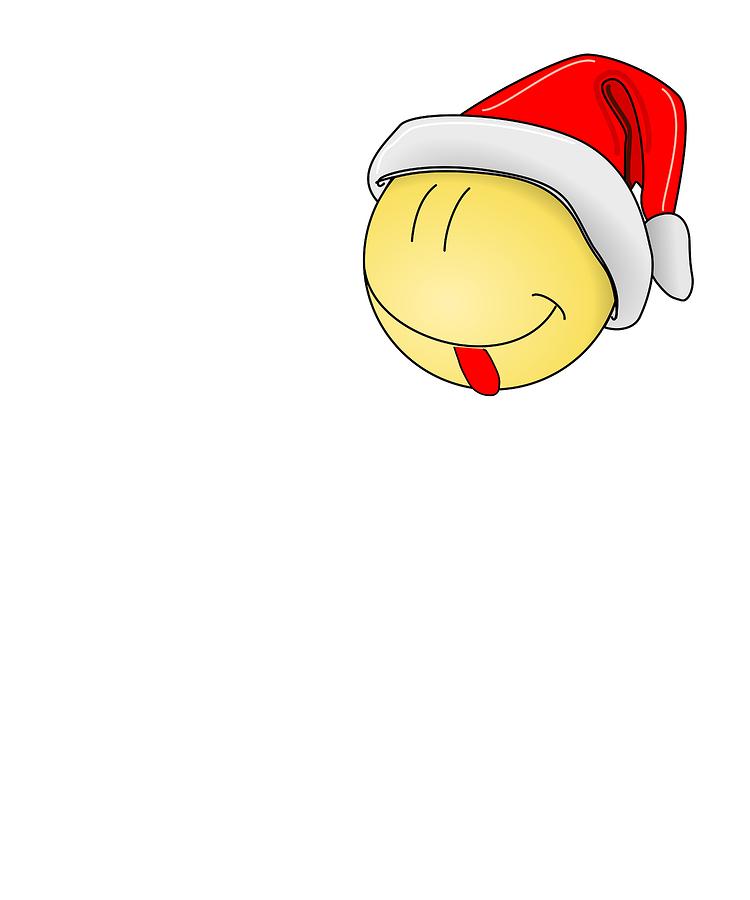 750x900 Fun Santa Claus Emoji Ho Ho Ho Merry Christmas Drawing