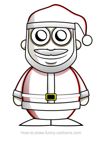 330x457 Santa Claus Drawing