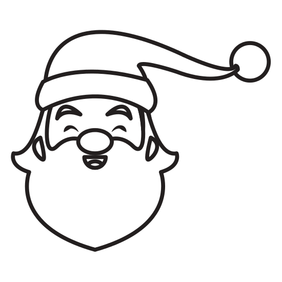 550x550 Collection Of Free Santa Drawing Easy Download On Ui Ex