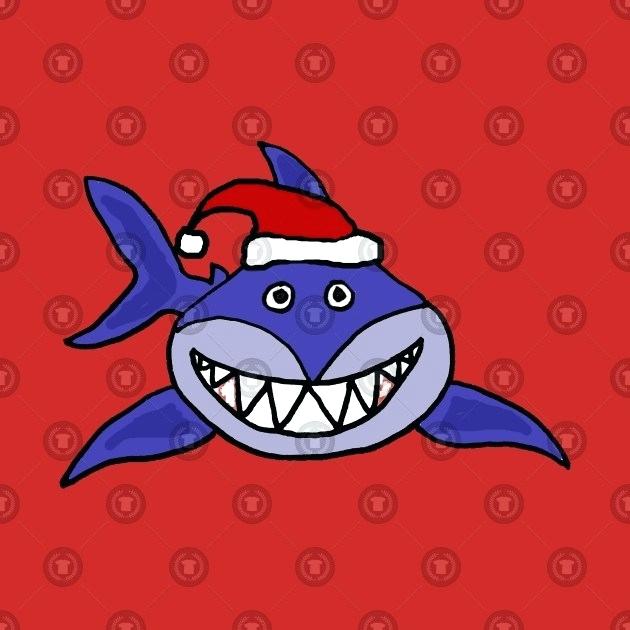 630x630 Cute Shark Funny Cute Shark Wearing Hat Art Funny Shark Pictures