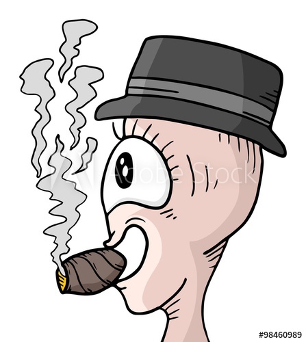 447x500 Smoking Funny Draw