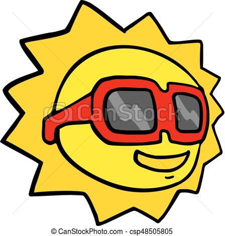 448x470 Creative Design Of Funny Sun