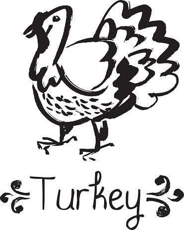 371x464 funny thanksgiving turkey american cuisine poultry vecto premium