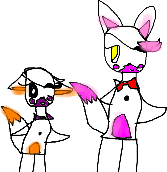 707x726 Funtime Foxy And Lolbit Tynker