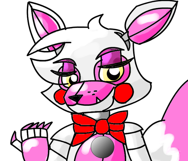 600x515 Funtime Foxy Drawing