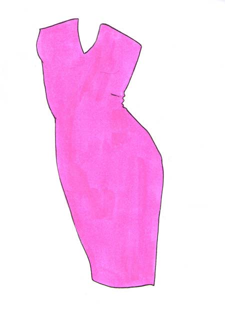 450x652 How To Draw Sequins I Draw Fashion