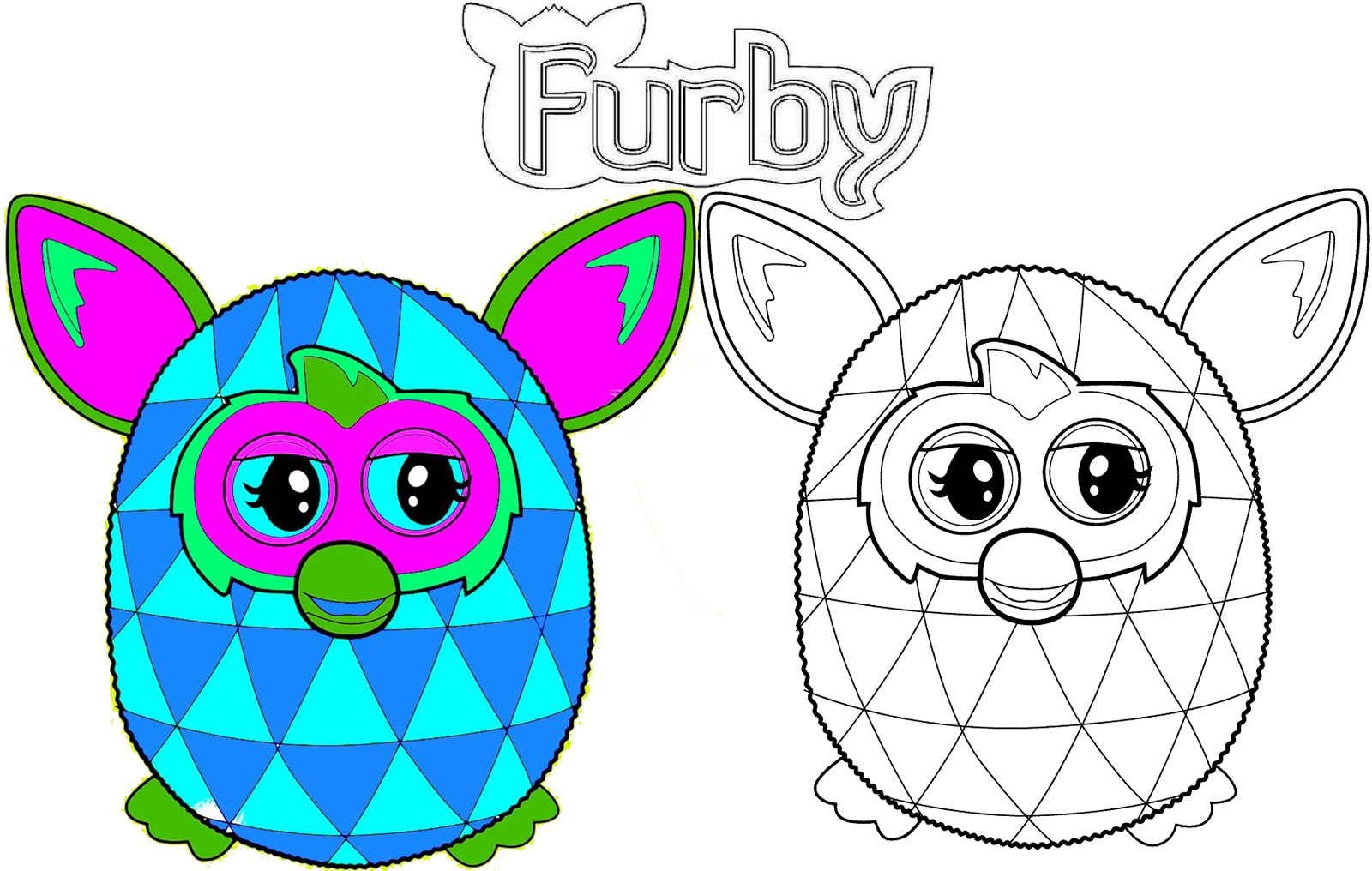 Furby Drawing