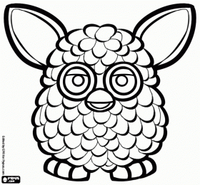 280x260 Furby Coloring Pages Furby Coloring Pages, Coloring Pages
