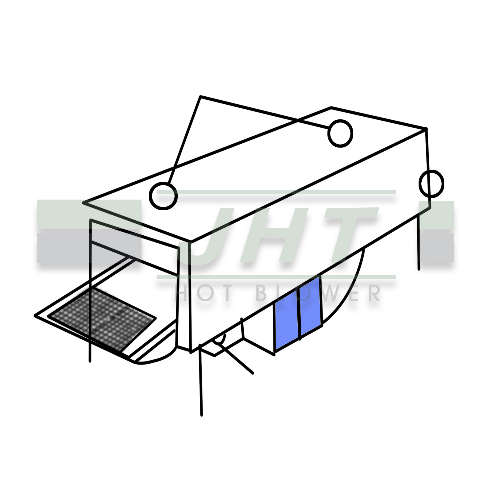 1600x1600 drying furnace heat source