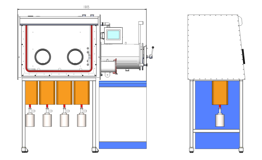 849x518 Customized Four Atmosphere Controlled Quenching Furnaces