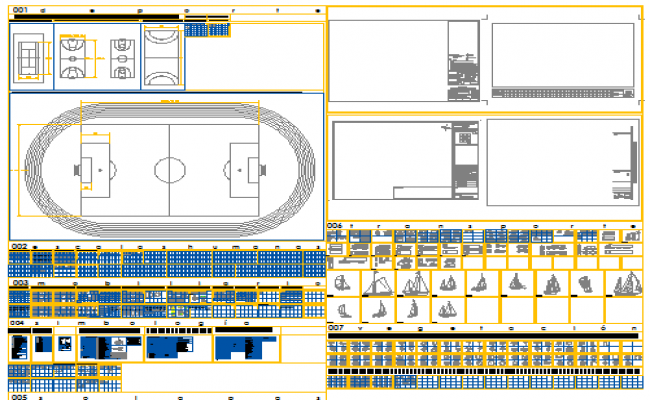 650x400 Block Of All Furniture Miscellaneous Item Design Drawing