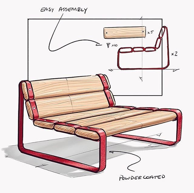 640x637 furniture sketches furniture design