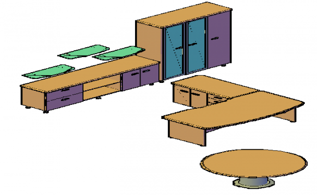 650x400 Drawing Of Office Furniture Design Drawing