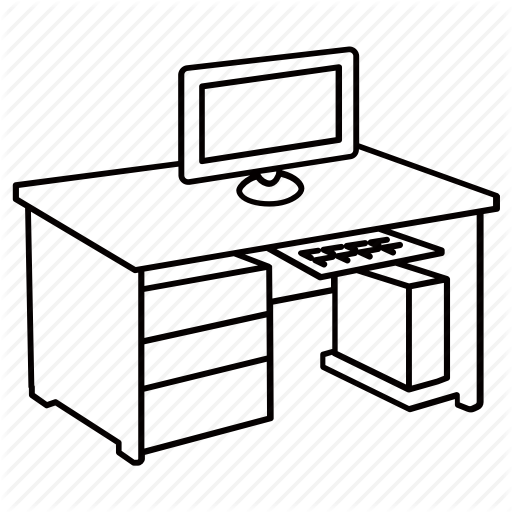 512x512 Table, Desk, Furniture, Transparent Png Image Clipart Free Download