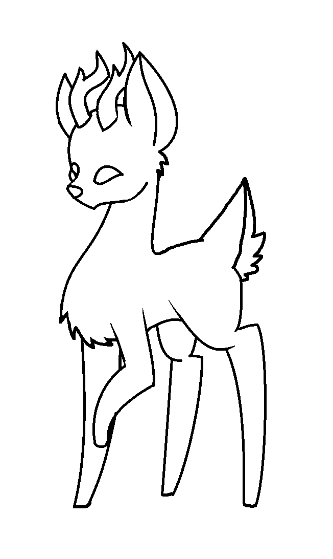 652x1092 Fursuit Drawing Reindeer For Free Download