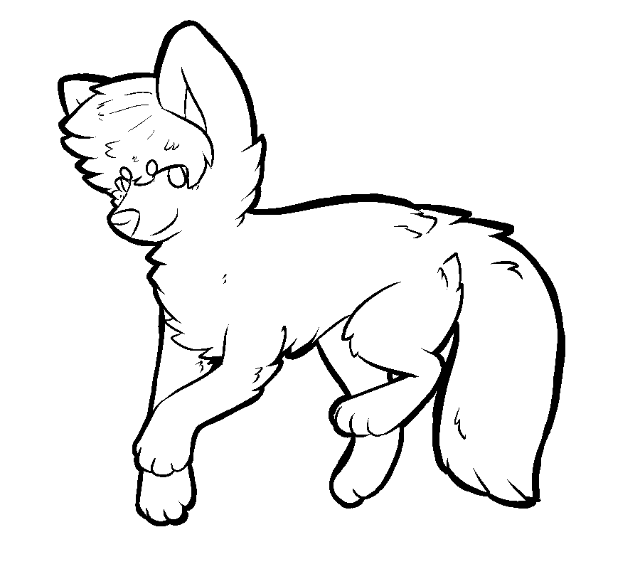 Fursuit Drawing Base | Free download on ClipArtMag