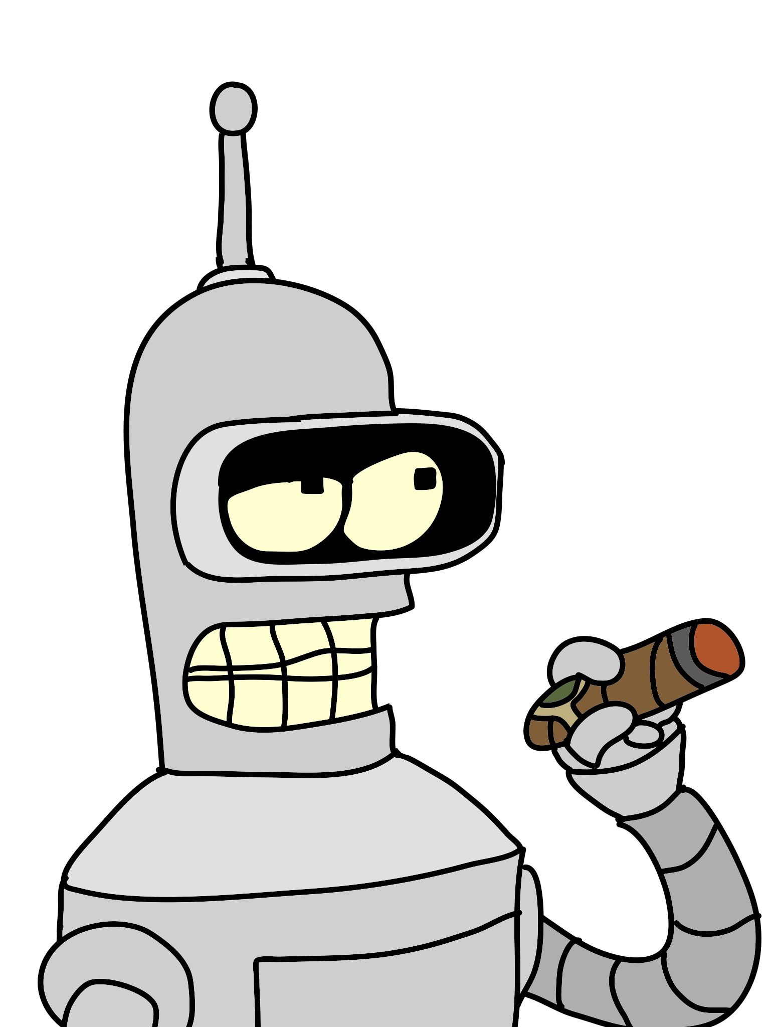 1536x2048 Futurama Bender Drawings En Futurama, Futurama Bender Y