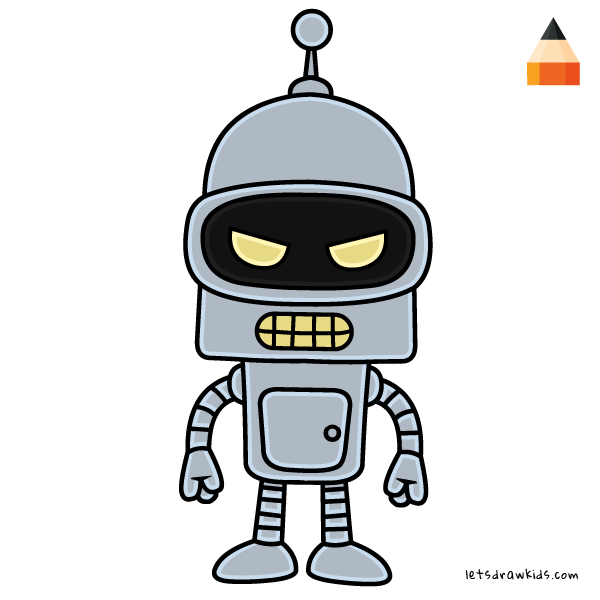 600x600 How To Draw Bender