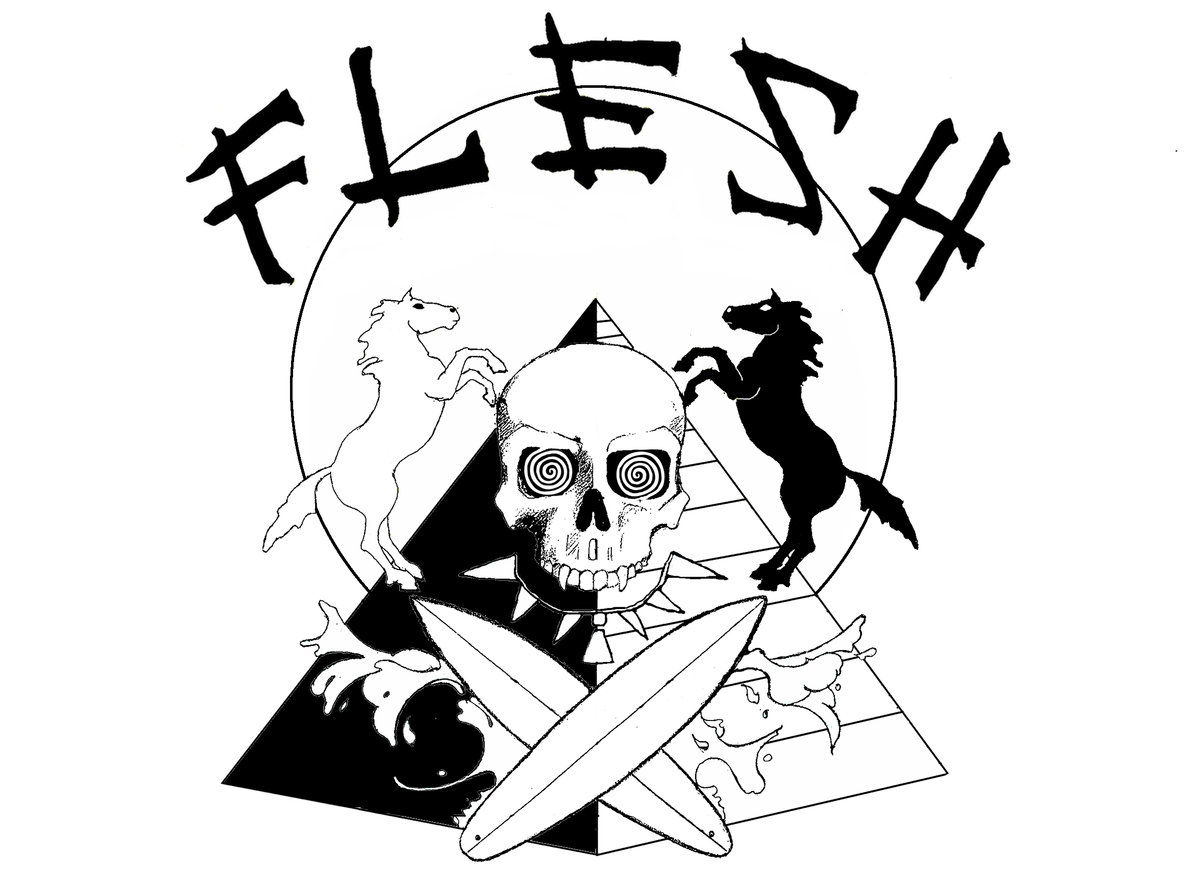 1200x873 Ancient Future City Of Shadow Logo T Shirt Flesh