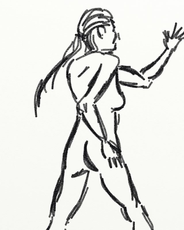 640x800 Mike Gagnon On Twitter Recent Life Drawing Digital Charcoal