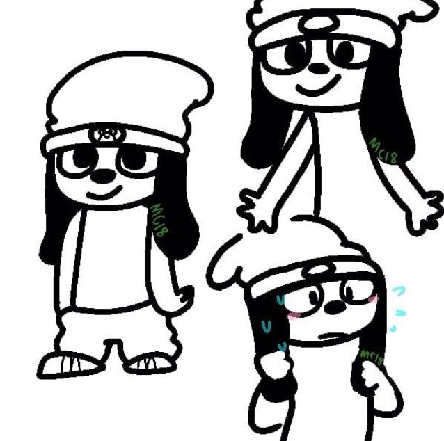 638x634 character designs for future cartoon! parappa the rapper amino amino