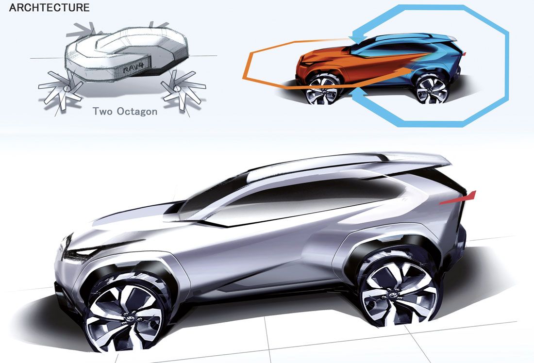 1100x748 Toyota Car Car Design Sketch, Industrial Design Sketch